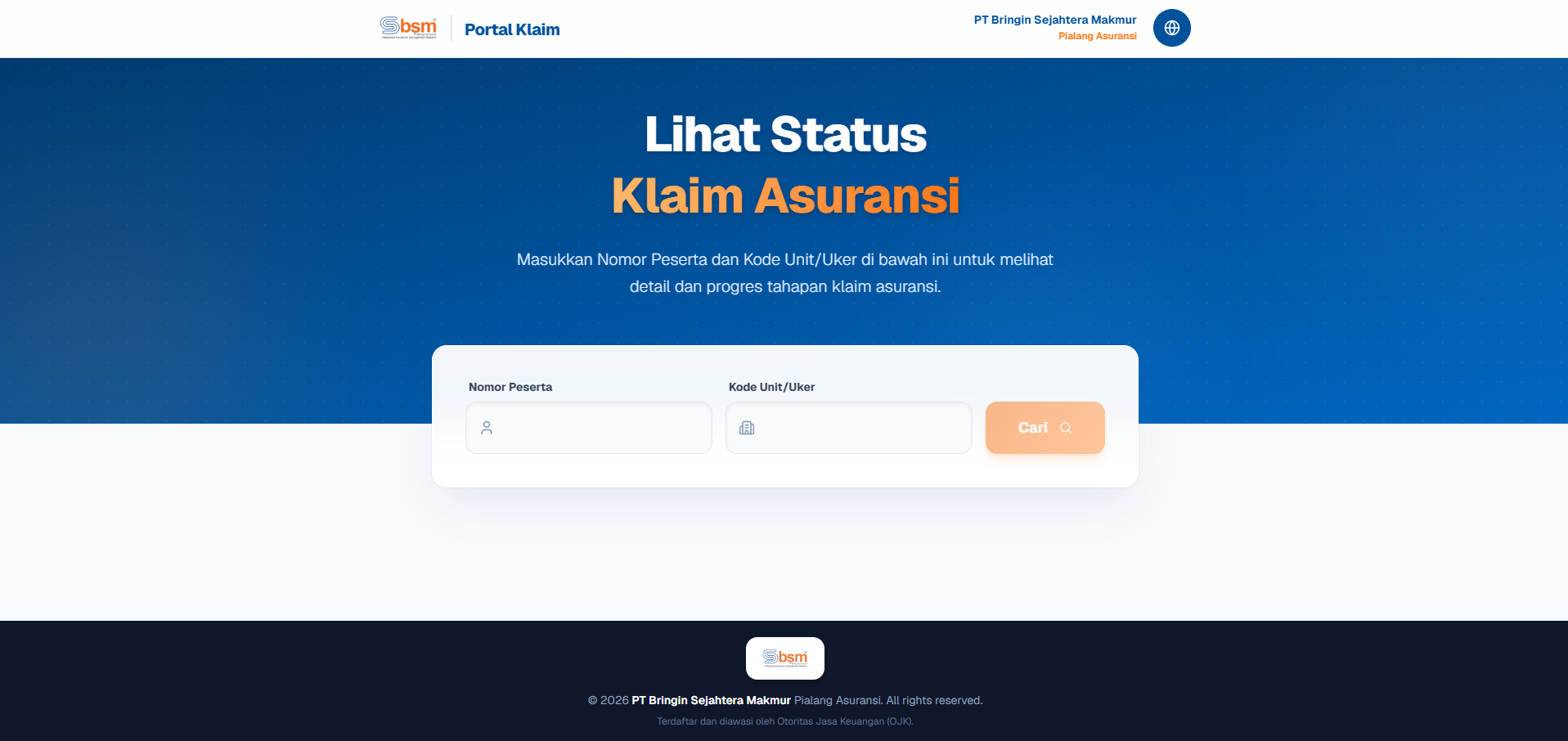 Portal Klaim